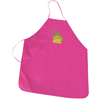 NW4477-NON WOVEN PROMOTIONAL APRON-Hot Pink